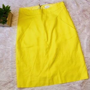 Kate Spade Yellow The Rules Skirt
